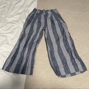 Gap Cropped Linen Pants